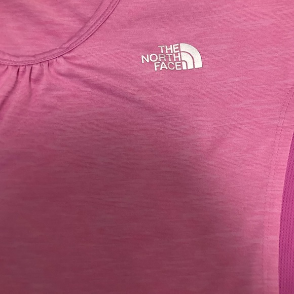 Pink North Face flash dry performance athletic top - Picture 4 of 5
